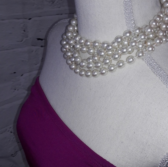 💙Speechless magenta strapless dress - Picture 6 of 6